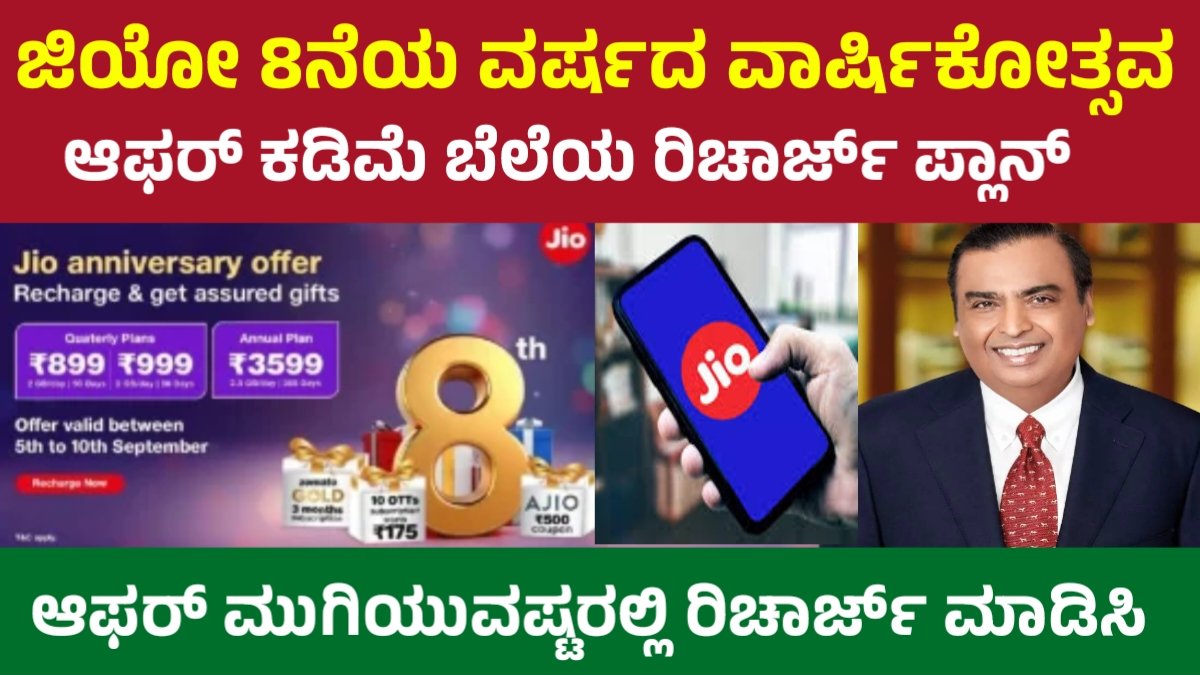 Jio recharge plans 2024